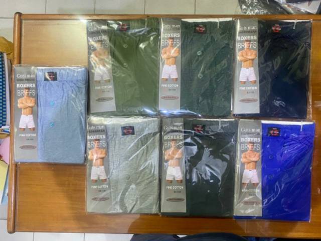 Boxer Pria Gutsman  big size ukuran M, L XL, XXL  XXXL