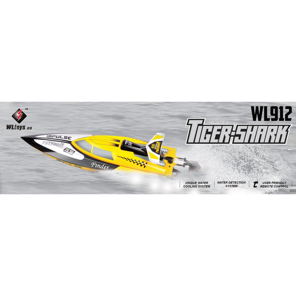 Remote Control Racing Boat WLToys WL912 2.4G for Pools