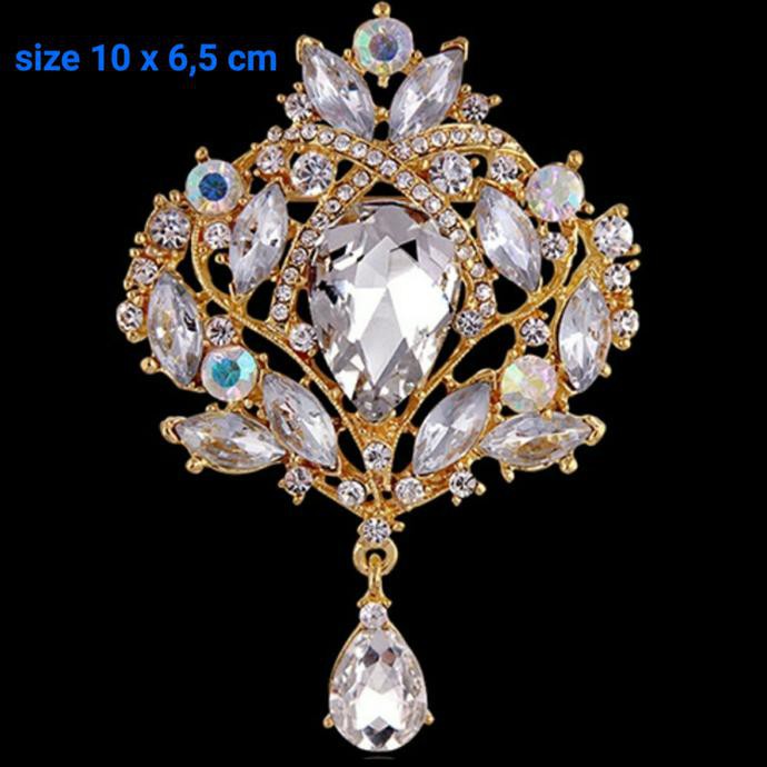 Keren ~ Bross Kebaya / Bross Hijab / Bross Gaun Pernikahan Size Besar &&