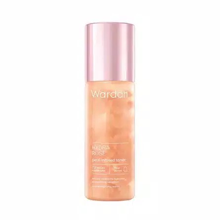 ❣️Rakkistore99❣️Wardah Hydra Rose Petal Infused Toner 100ml (100% Original)