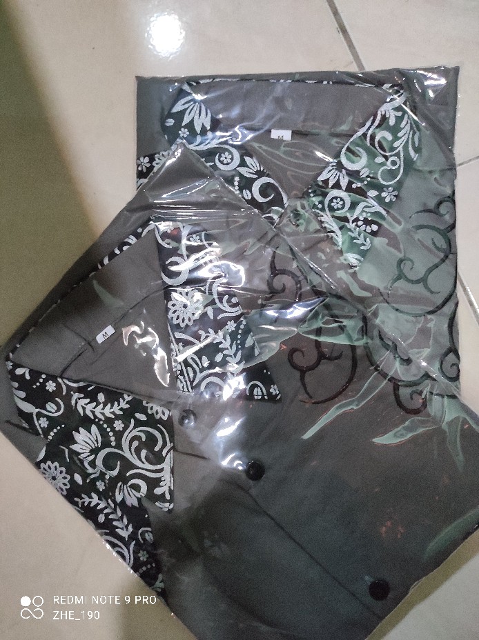 Kemeja Batik Pria Lengan Pendek / Hem Batik Pria / Hem Batik Fashion Motif Clurit Terlaris M L Xl