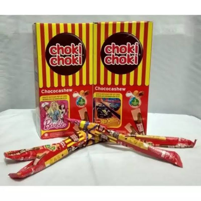 

Choki Choki Stick Coklat bonus karu bergambar