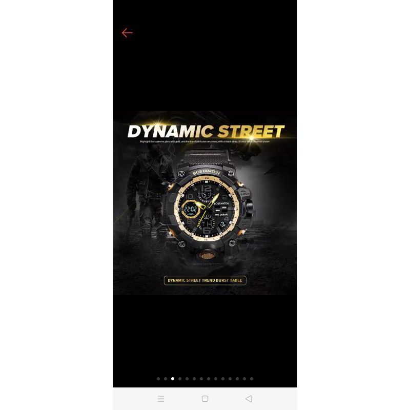 PROMO  Jam tangan pria digital LED bostanten