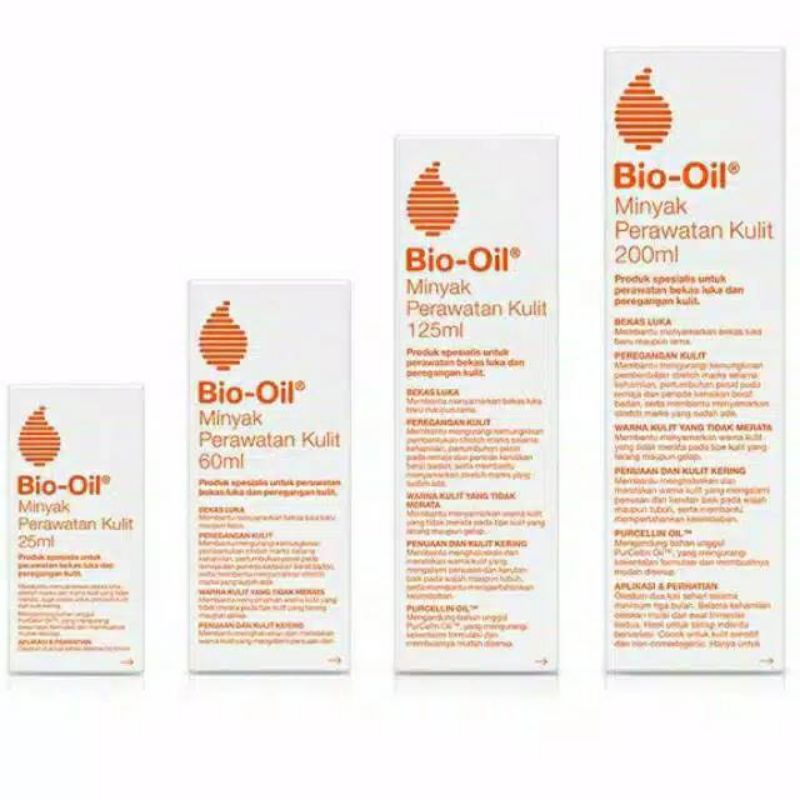 Bio Oil Dry Minyak Perawatan Kulit 25mL 60mL 125mL 200mL Bio-Oil