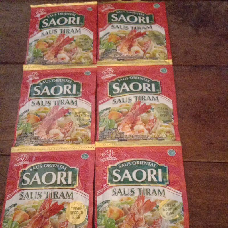

Saori saos tiram isi bersih 23 ml dijual satuan