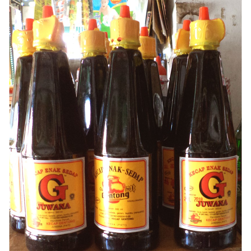 

KECAP cap GENTONG JUWANA 300 ML