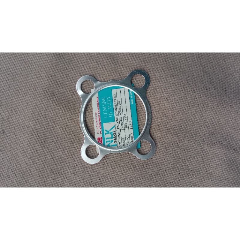 paking packing gasket cylinder silinder head kop Yamaha rx100 rs100 RS 100 RS 100 dt100 dt