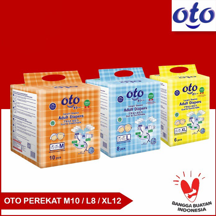 OTO POPOK DEWASA PEREKAT M10/L8/XL6