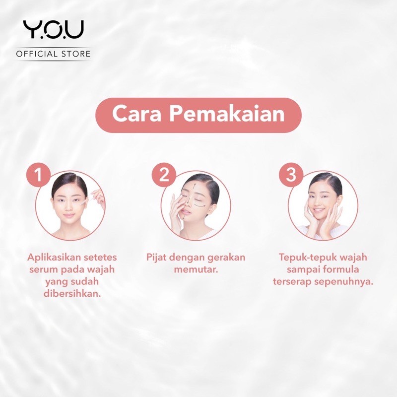 YOU Radiance Glow Illuminating Serum | Brightening Vitamin C Niacinamide | Gentle Glowing Skin | Mencerahkan ( YOU MAKEUPS OFFICIAL STORE )