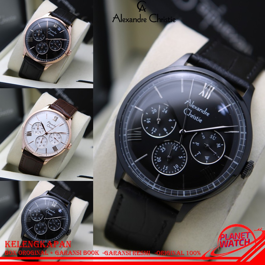 ALEXANDER CHRISTIE PRIA ORIGINAL JAM TANGAN ALEXANDRE CHRISTIE PRIA JAM ALEXANDER CRISTIE AC 6568