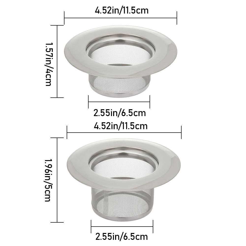 Populer Saringan Wastafel Dengan Tutup Shower Kamar Mandi Berguna Stainless Steel Pembersih Barang Penutup Wastafel Air Plug Food Hair Stopper