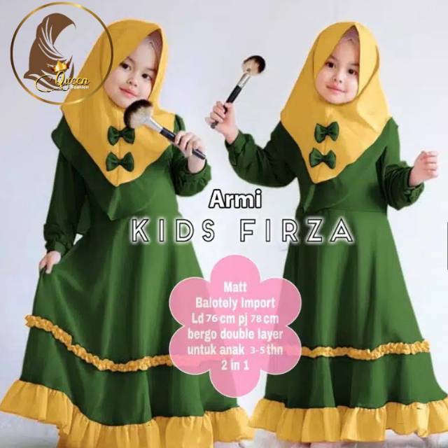 Set Gamis Anak / Gamis syar'i Anak