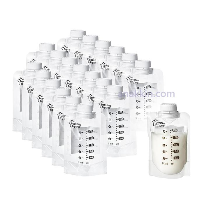 Tommee Tippee wadah asi / botol plastik asi / plastik asi murah Eksklusif