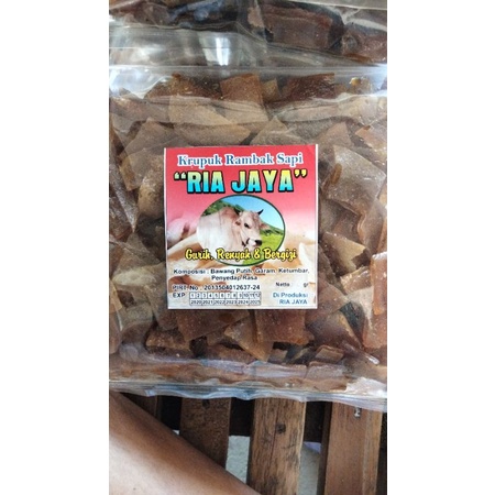 

KRUPUK RAMBAK SAPI KOTAK KEMASAN 250gram