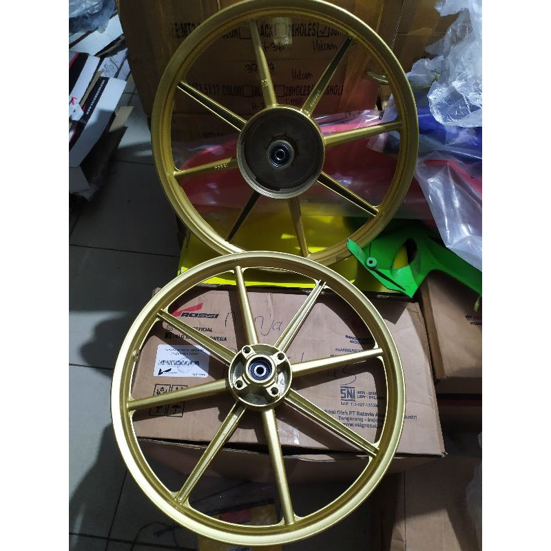 Velg Velk Vrossi Rosi palang8 ring17 jupiter vega fizR Bisa utk CB GL MP Tiger RXking dll