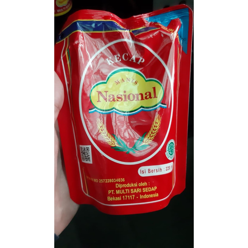 

Kecap Nasional Kemasan Refill 220 ml Pouch