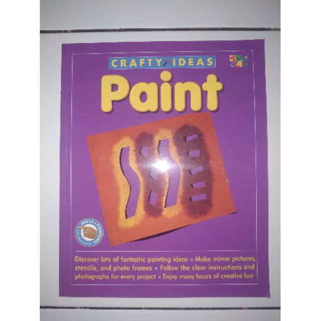 

Buku crafty ideas paint full color