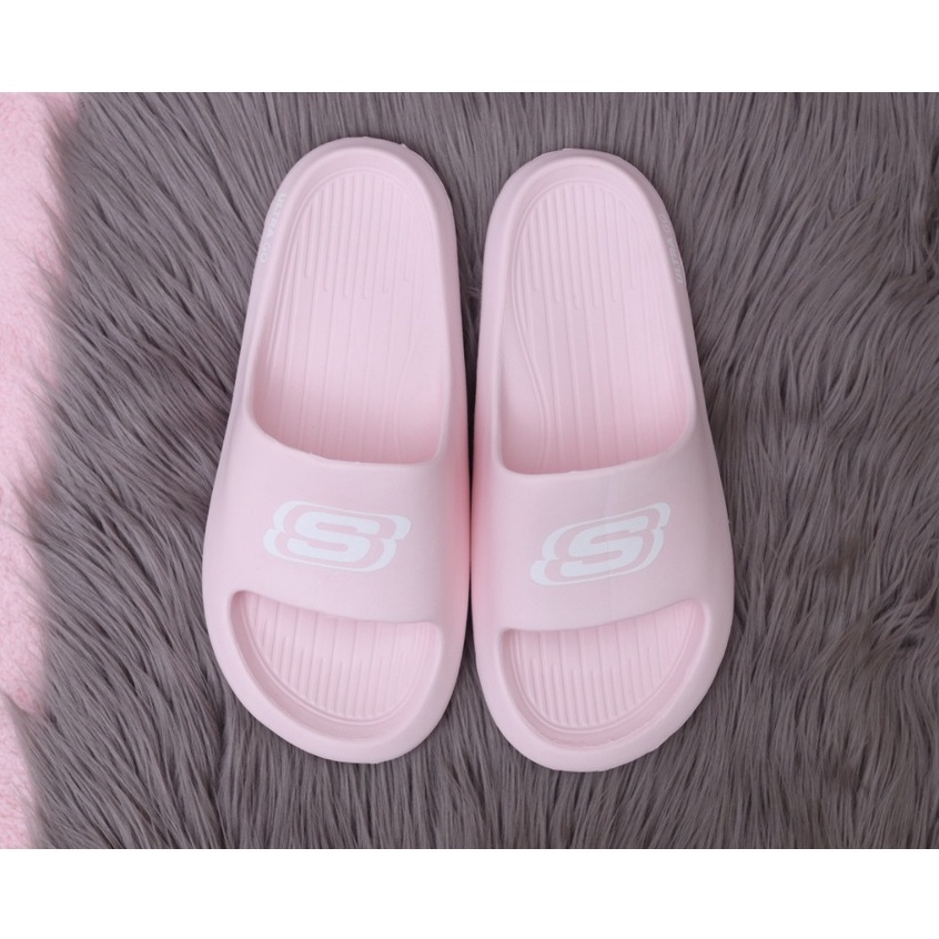 Sendal Slide Wanita Sandal Selop Skechers Wanita Sandal Wanita Terbaru Sandal Slip on Sketcher Model Korea Sketcher Selop Murah