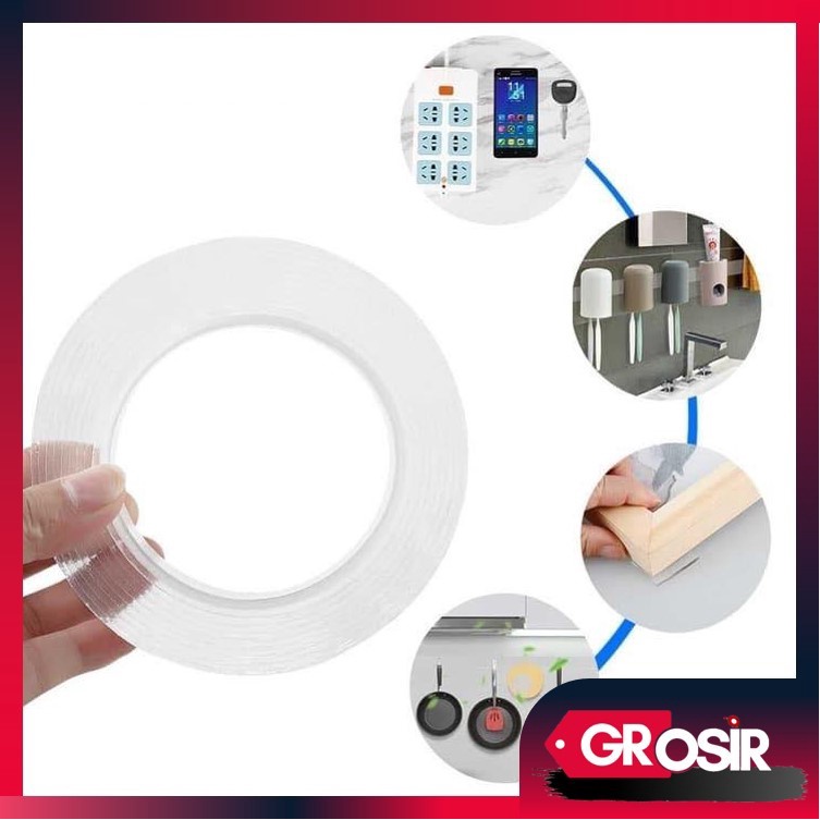 

Grosir - 773 Magic Double Lem 2 Sisi Kuat Dicuci Tanpa Bekas / Lem Nano Clear / Lem Double Side