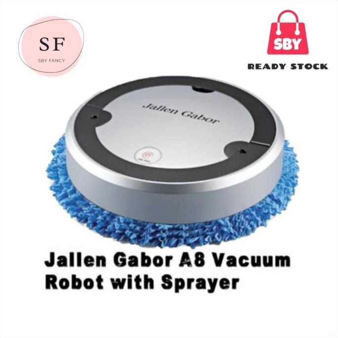JALLEN GABOR ROBOT VACUUM VACUM CLEANER SPRAYER JALLEN GABOR A8