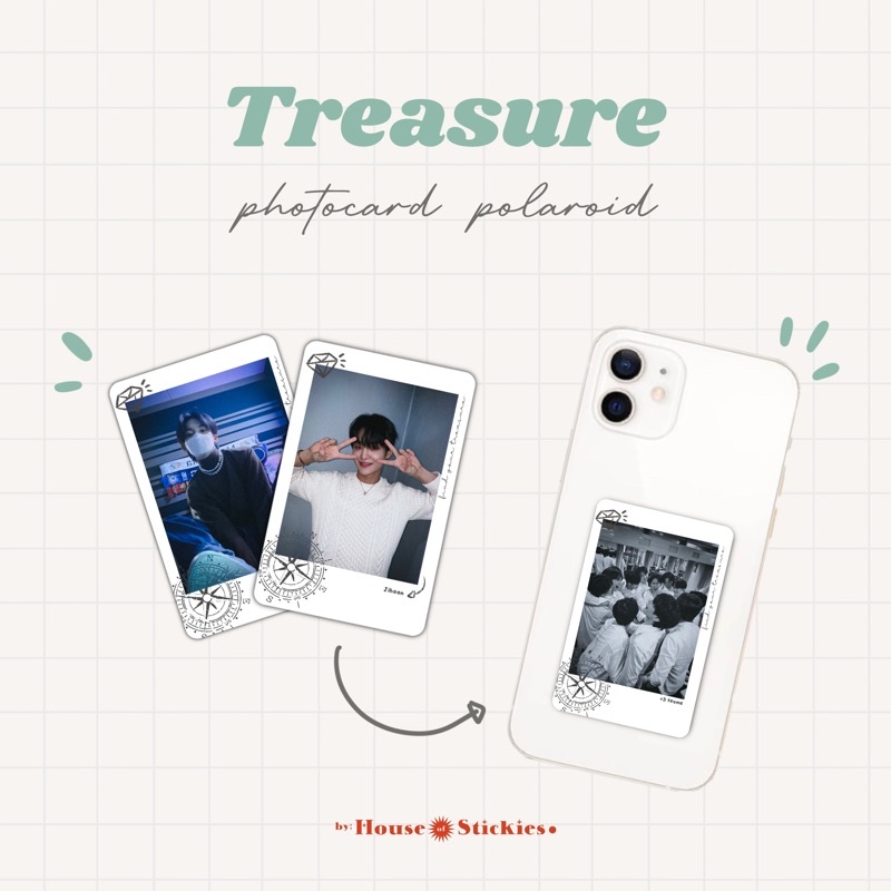 TREASURE Photocard Polaroid Fanmade