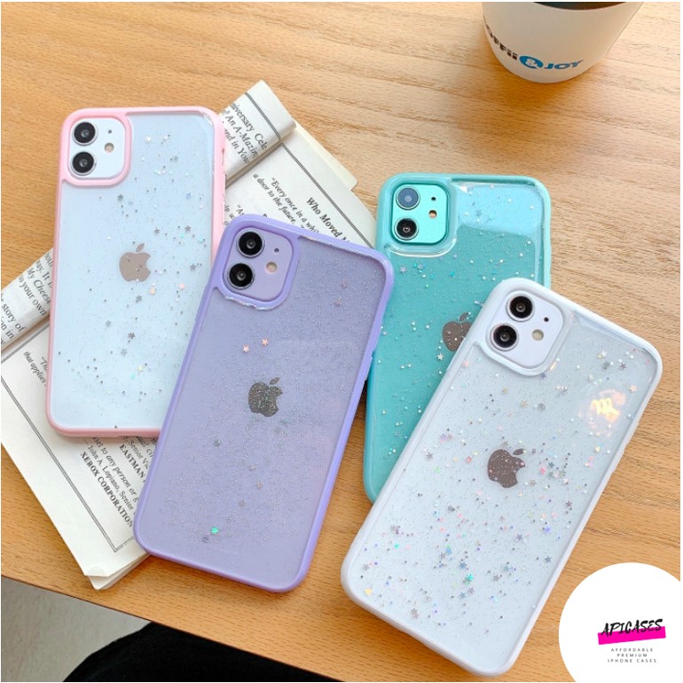 Star Light Glitter Case iPhone X / Case iPhone 6 Plus / Case iPhone 7 Plus / Case iPhone 11 / XR