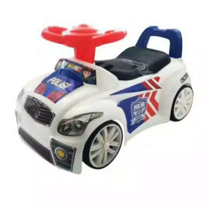 Mainan Anak Mobil Polisi SG TOYS SL200 / Mobil Duduk Polisi Ride on SL200