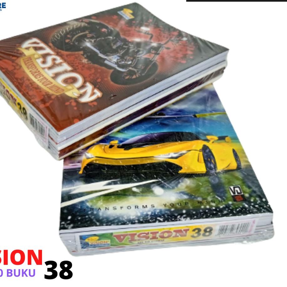 

Dijamin Miring harga.. Buku Tulis 38 Lembar [Vision]