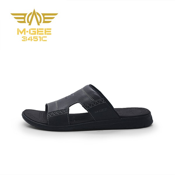 Mgee Sandal Pria Retro Black