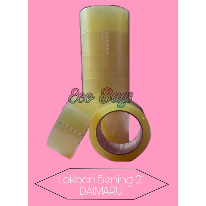 

Lakban Daimaru Bening 2 Inch 90 Yard