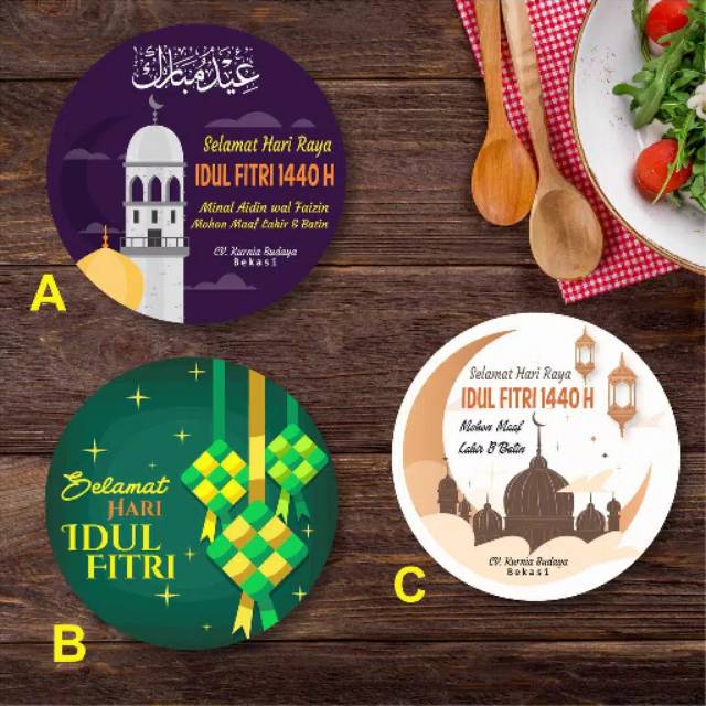 

Stiker Lebaran, hang tag, Label Idul Fitri, label ramadhan, kartu ucapan terbaru murah