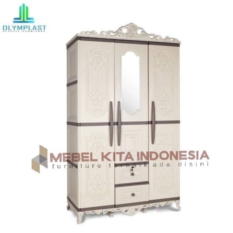 Lemari Pakaian Olymplast OTC 03 PT CLASSIC