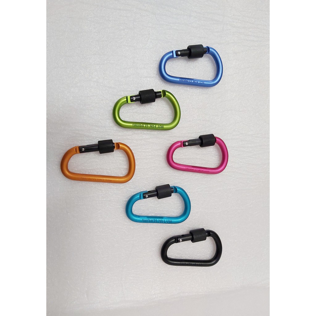 Gantungan Carabiner Aluminium Quickdraw Carabiner