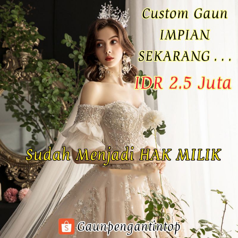 Promo Gaun Pengantin NEW