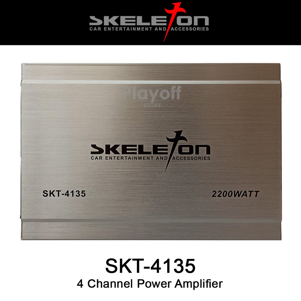 Audio Mobil SKELETON Power / Amplifier 4 Channel SKT-4135