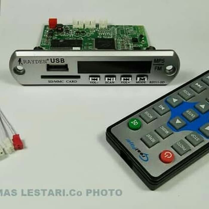 Modul kit Rayden 12v/USB, MMC, Digital Video Player MP3, MP4, MP5, FM)