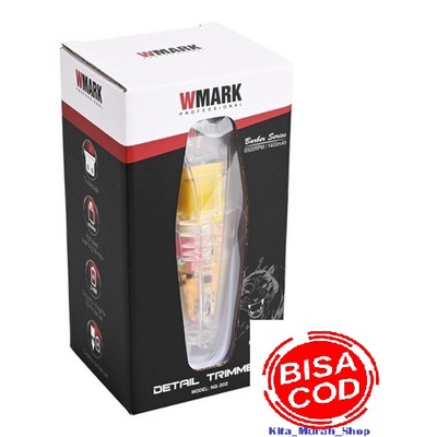 COD Cukur Rambut Wmark transparan NG-202 Detail Hair Trimmer NG 202 Trimer