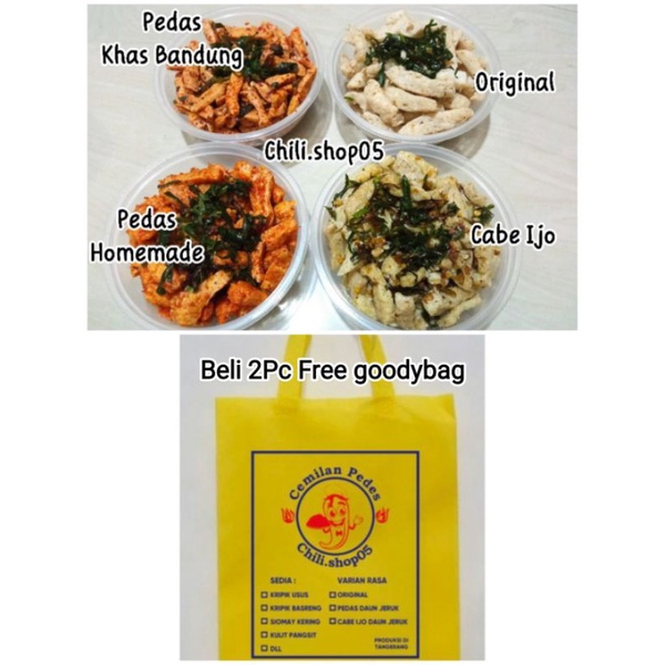 

BASRENG CIKRUH PEDAS DAN ORIGINAL DAUN JERUK 250GR