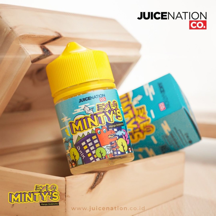 MINTY'S MANGO AVALANCHE BY JUICENATION CO 3MG 60ML MINTYS