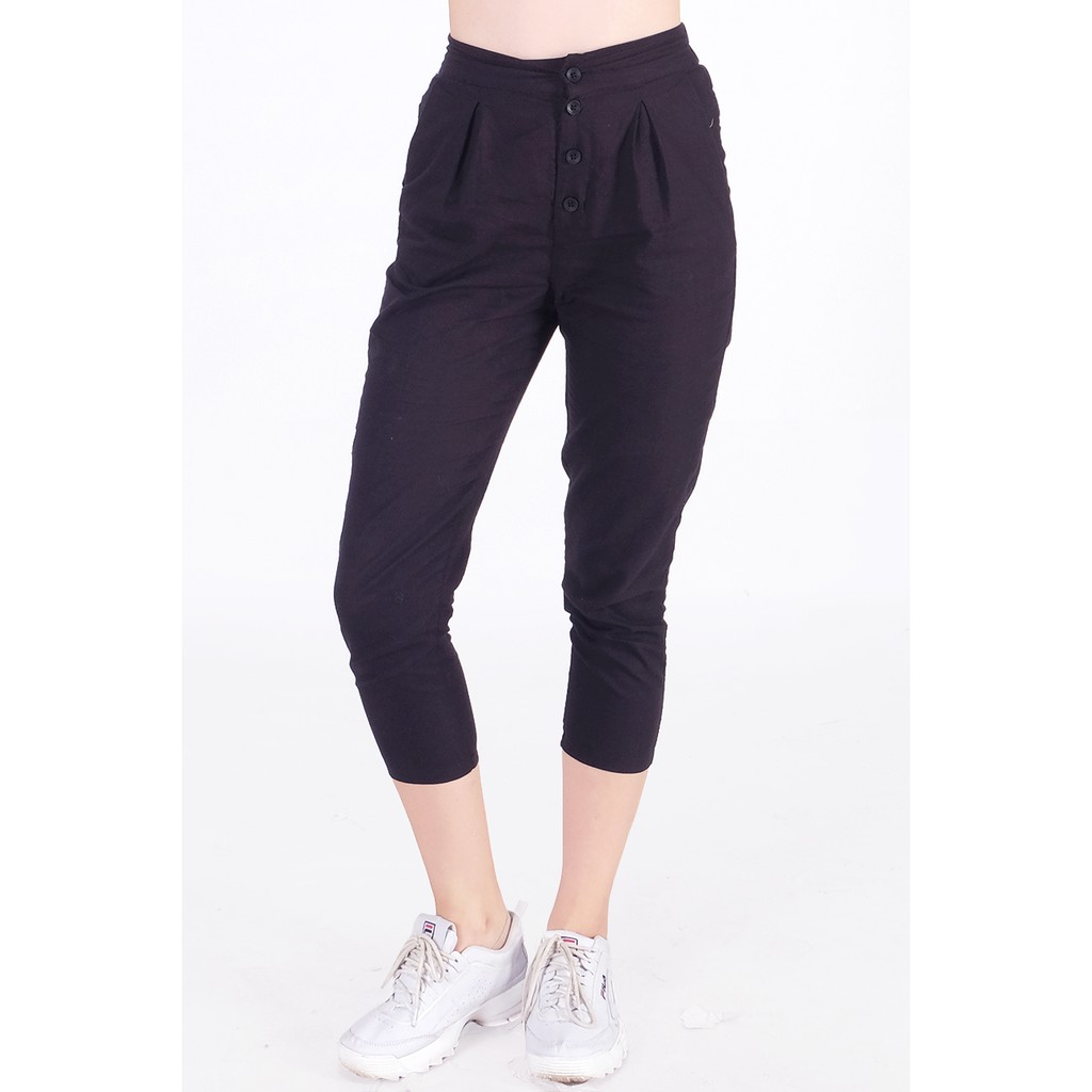 Ninety Degrees Celana Wanita Tamsy Black 42057D5BK