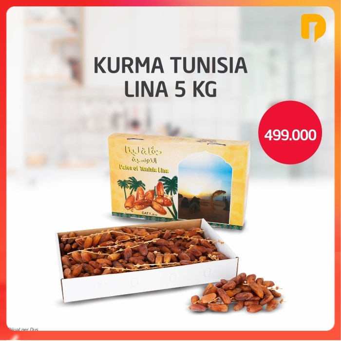 

Kurma Tunisia Lina 5Kg Original / Asli Import Dari Tunisia
