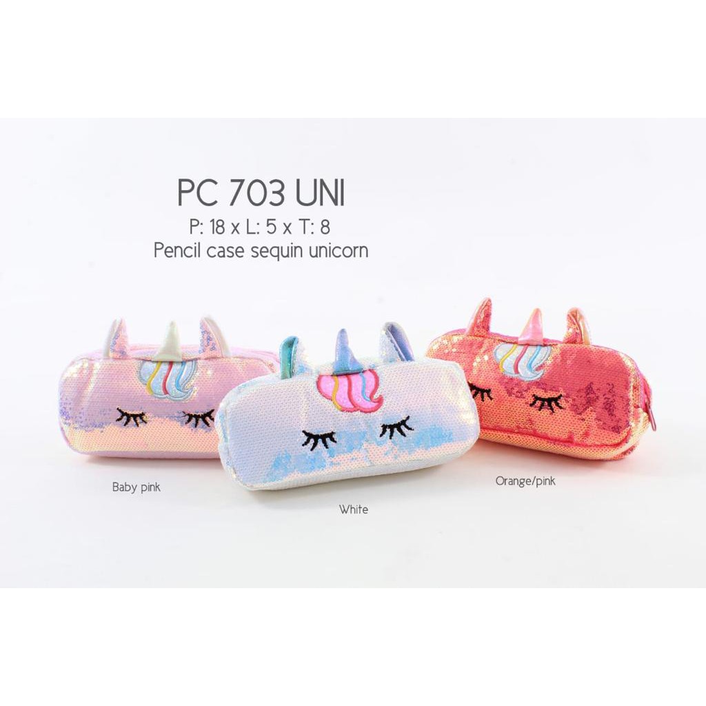 

Pencil Case Sequin UNICORN PC 703 UNI