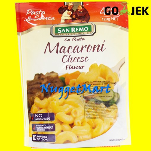 

SAN REMO LA PASTA MACARONI CHEESE 120 GR