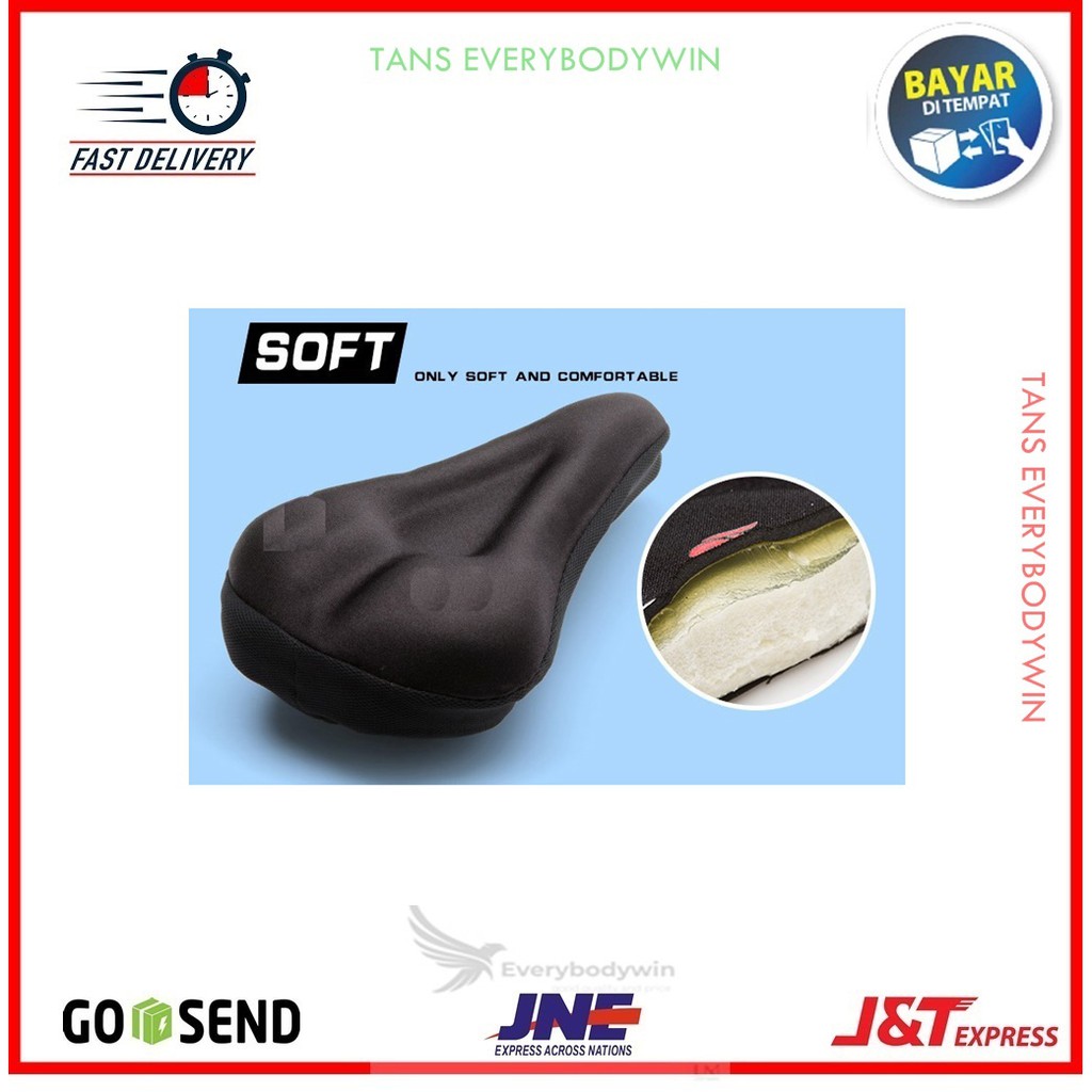 [READY STOK] SARUNG JOK SADEL SEPEDA AKSESORIS SEPEDA BMX MTB SILICONE GEL TERMURAH