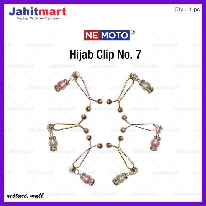 MILSUM-SIROSESKA- HIJAB KLIP / JARUM TURKI / PENJEPIT KERUDUNG MODEL MUTIARA - MERAH MUDA -2021