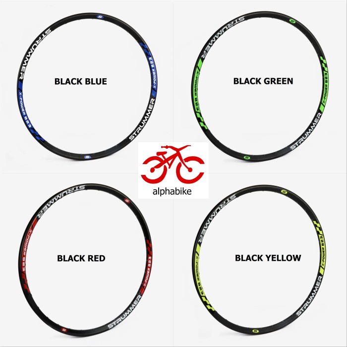 RIM STRUMMER 29 X-POWER 823 32H - 32 HOLE - RIM [SEPASANG] - [1 SET] RIMS