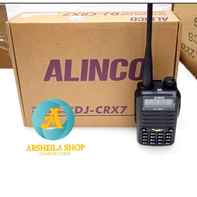 Ht alinco DJ crx 7 original garansi 1 tahun