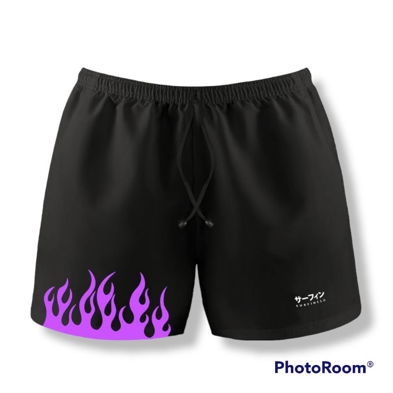 SHORT PANTS BOXER FIRE ( UNISEX ) bisa di pakai pria dan wanita cocok buat segala aktivitas