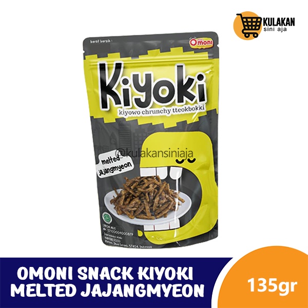 Omoni Snack Topokki KIYOKI Melted Jajangmyeon