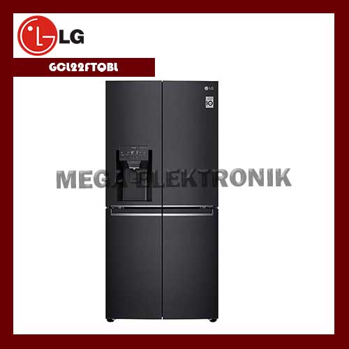 LG GCL22FTQBL Kulkas Lemari Es Side By Side Kapasitas 570 Liter - JABODETABEK